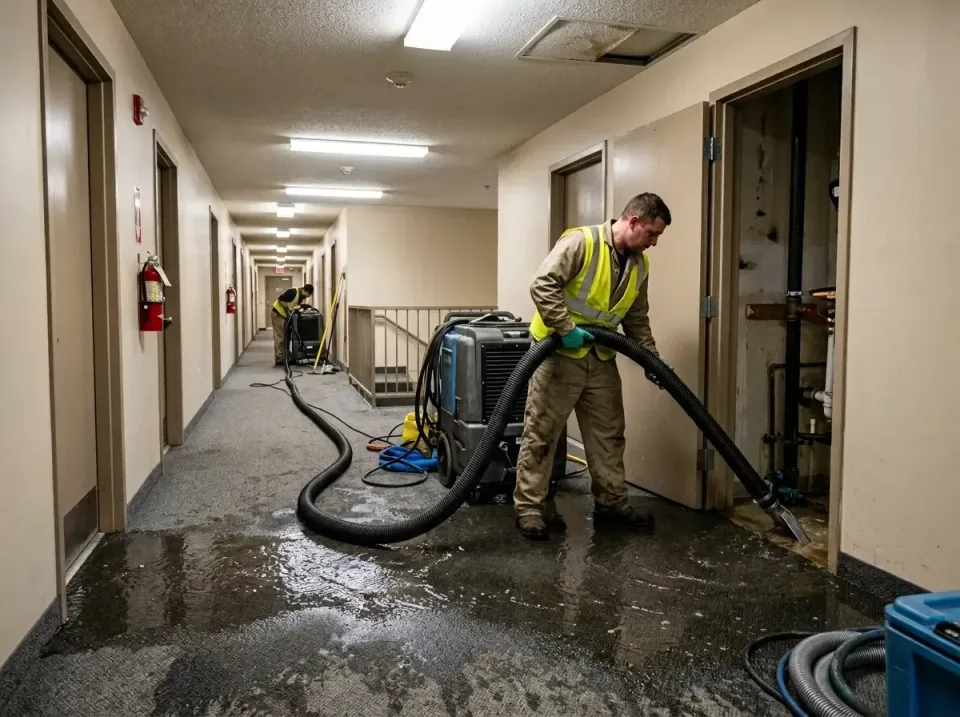 multi-unit-apartment-hallway-f-005 — frequently asked questions, Emergency Burst Pipe Water Extraction & Removal in Merion S…